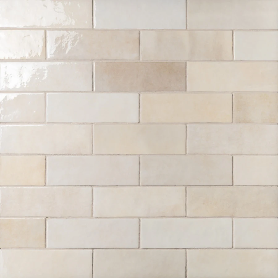 Creme · Glazed wall tile product sample