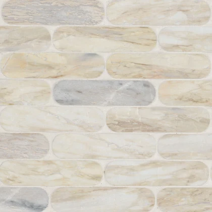 Angora Ellipse Polished Tile product sample