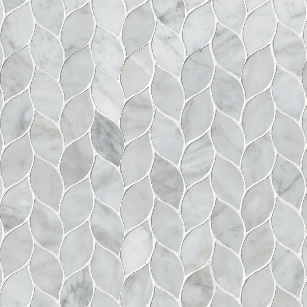 Carrara White Blanco Pattern Tile product sample