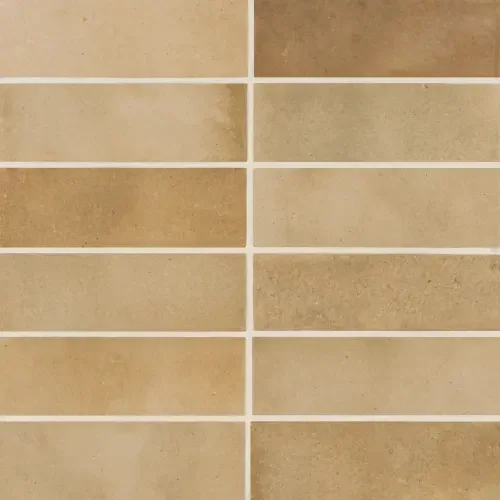 Cotto 2" x 6" rectangle — matte product sample