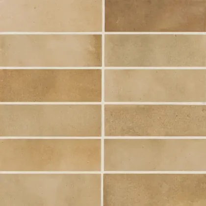 Cotto 2" x 6" rectangle — matte product sample