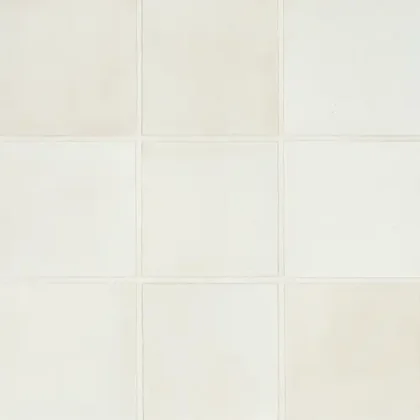 White 4" x 4" square — matte product sample