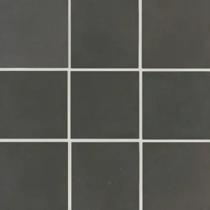 Black 4" x 4" square — matte product sample