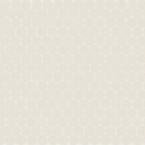 Sand Dollar · 3/4-inch penny round mosaic product sample