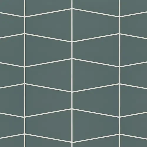 Ocean Teal · trapezoid mosaic product sample