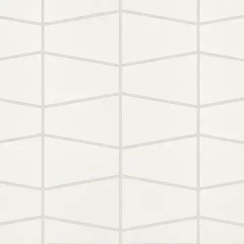 Pearl White · trapezoid mosaic product sample