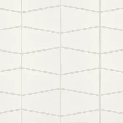 Pearl White · trapezoid mosaic product sample