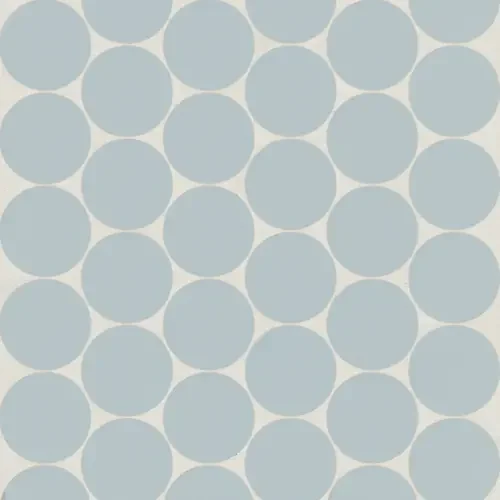 Misty Blue · 2-inch penny round mosaic product sample
