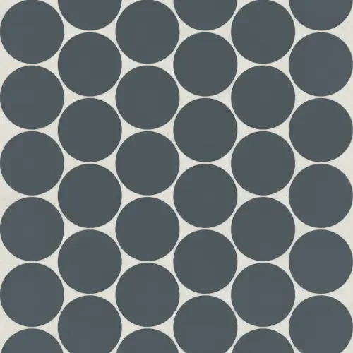Midnight Tide · 2-inch penny round mosaic product sample