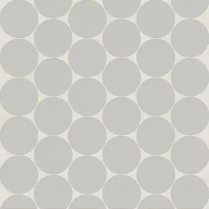 Pebble Gray · 2-inch penny round mosaic product sample