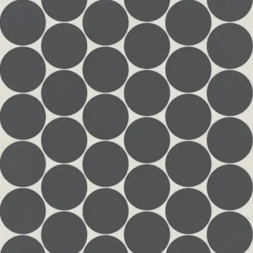 Black Sea · 2-inch penny round mosaic product sample