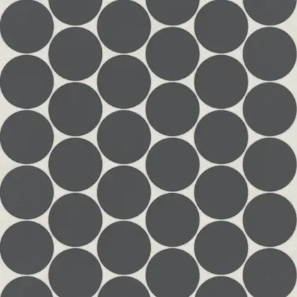 Black Sea · 2-inch penny round mosaic product sample
