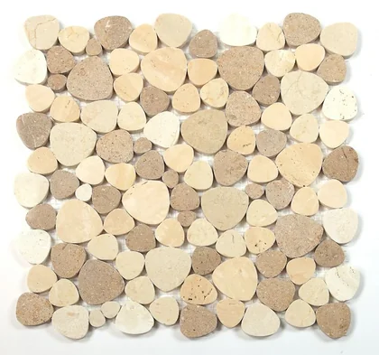Mix Brown · polished stone mosaic product sample