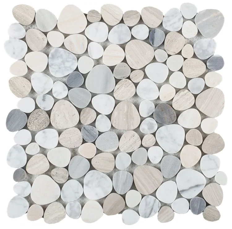 Blue · polished stone mosaic product sample