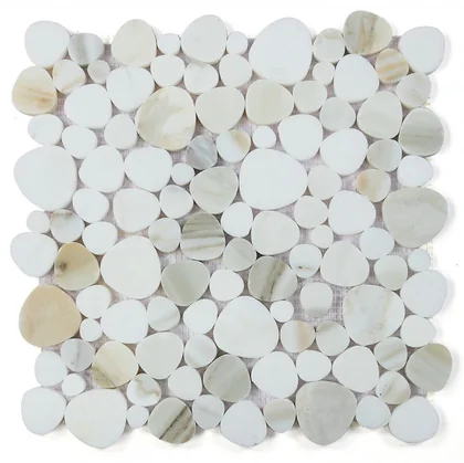 Calacatta Gold · polished stone mosaic product sample
