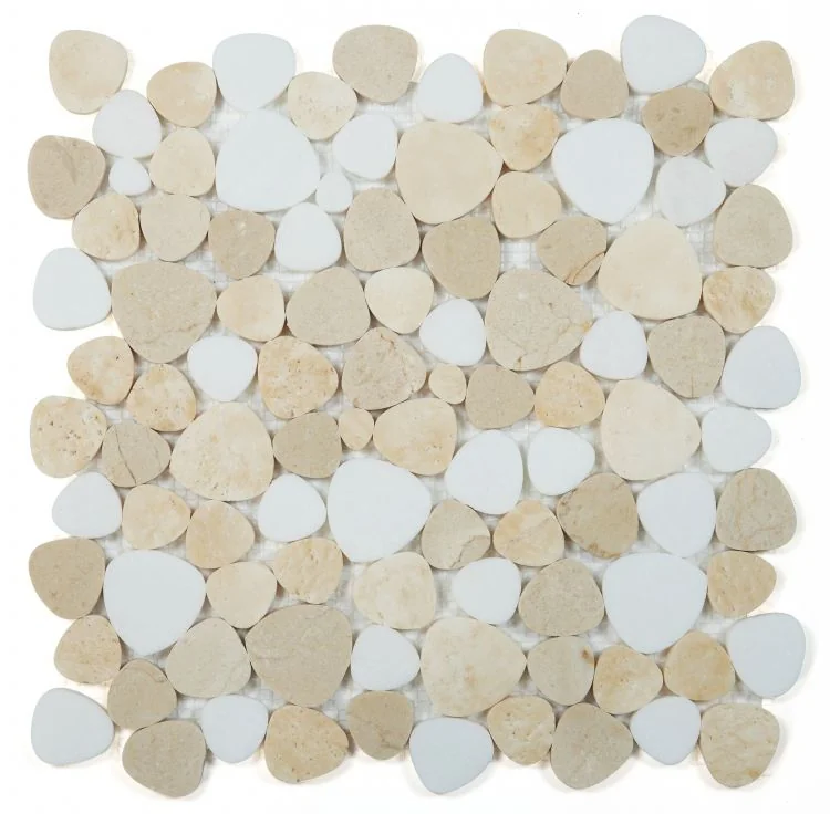 Marfil · polished stone mosaic product sample