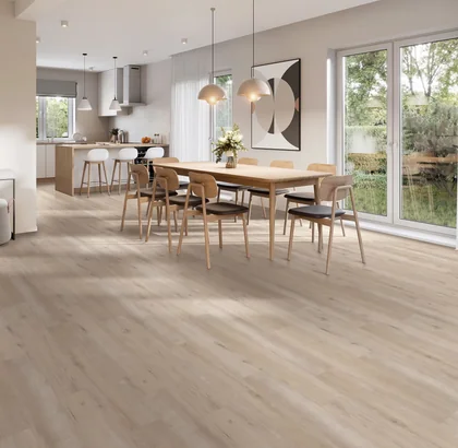 BRULEE · Glenn Manor rigid core vinyl — product room photograph