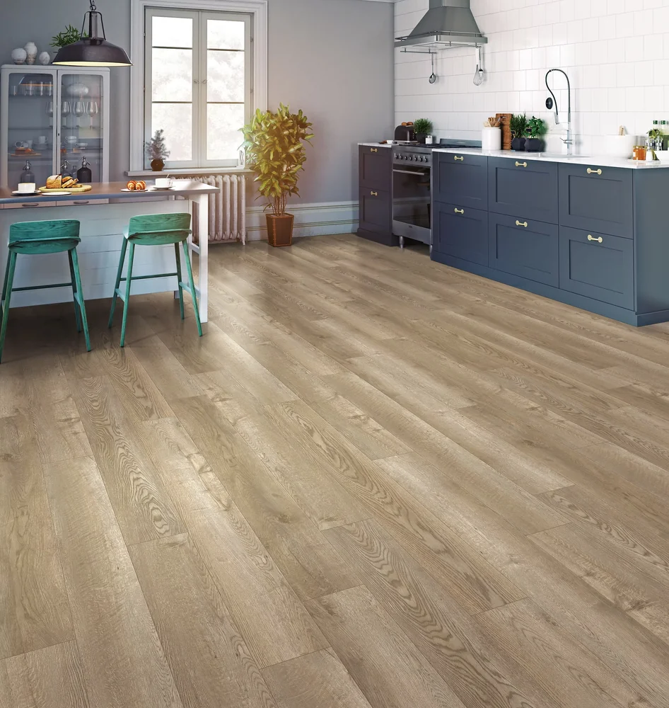 HONEY · Glenn Manor rigid core vinyl — product room photograph