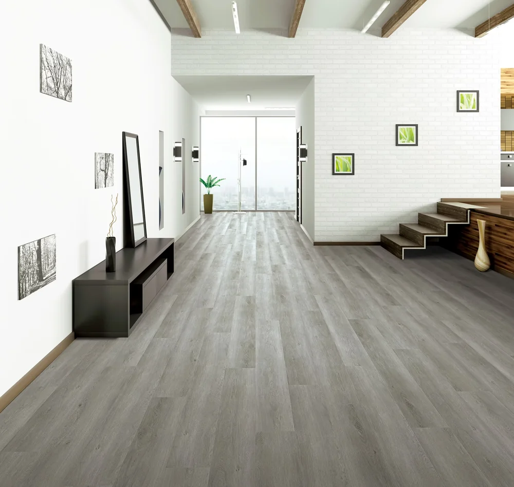 GENTRY · Regal Heights rigid core vinyl — product room photograph