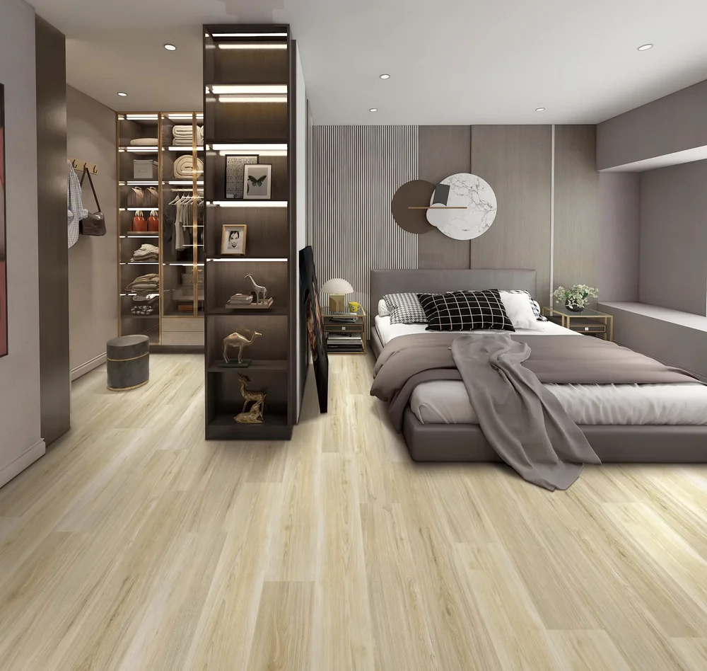 MALIBU · Regal Heights rigid core vinyl — product room photograph