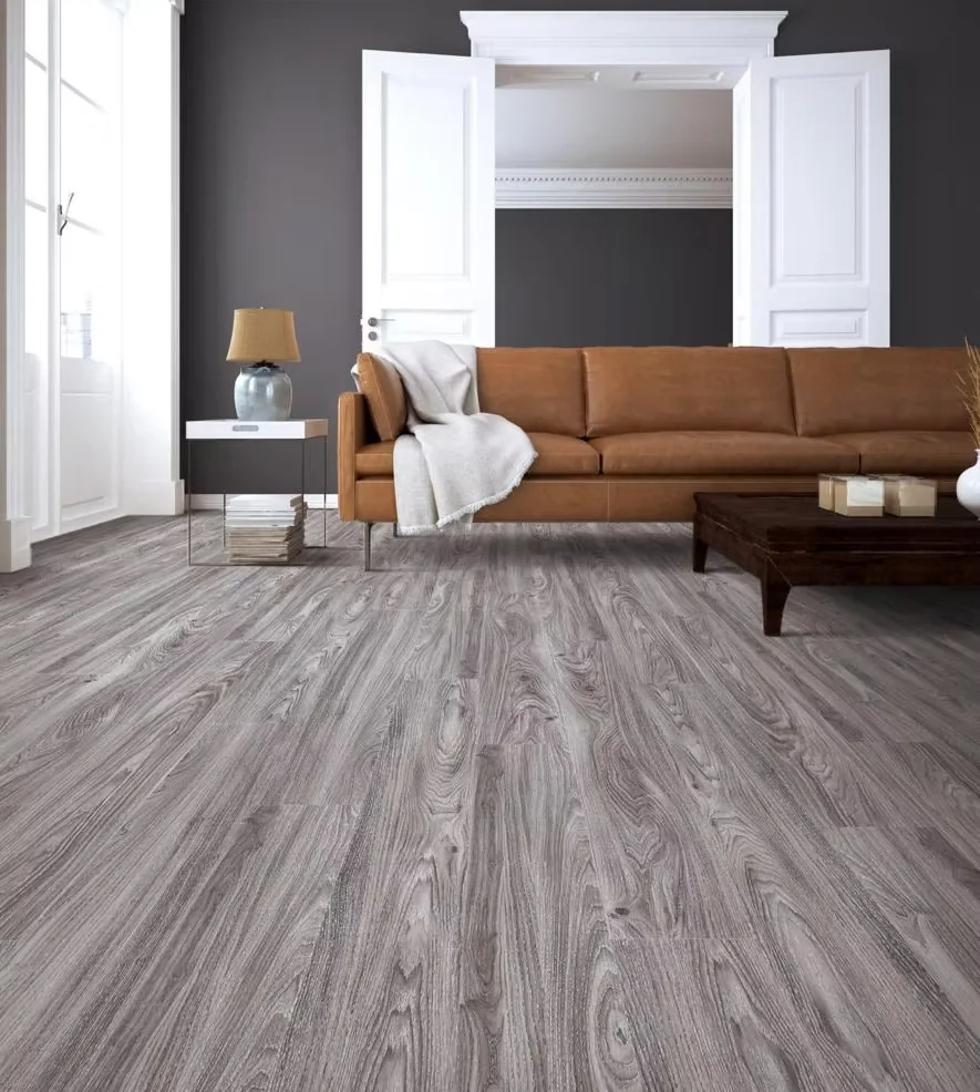 OXFORD · Regal Heights rigid core vinyl — product room photograph