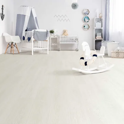 DAISY · Infinity glue-down vinyl — product room photograph