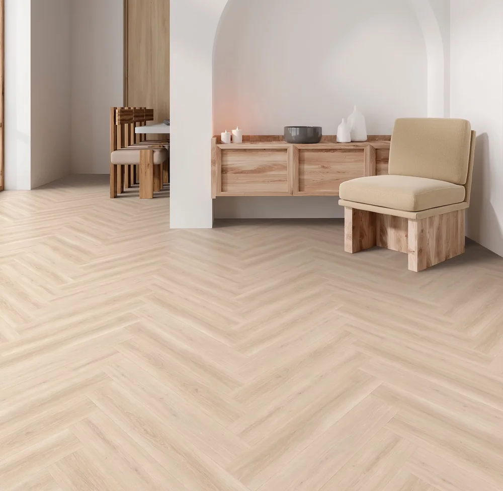 CLAY · Mesa Villa laminate — product room photograph