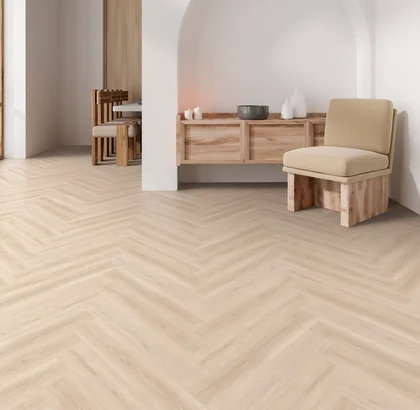 CLAY · Mesa Villa laminate — product room photograph