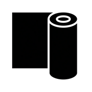 Moisture barrier roll illustration; not an exact product photograph