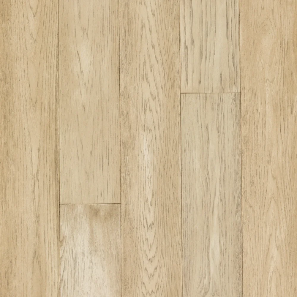 Sea Scrolls Hickory · Beachside Villa engineered wood product sample