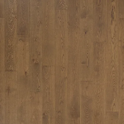 Charred Barrel Oak · Bowery Park engineered wood product sample