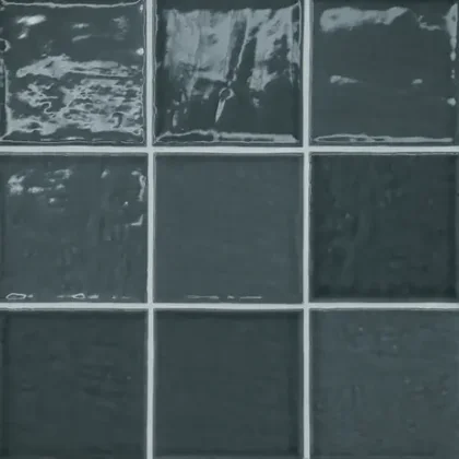 Midnight Tide · 4" x 4" wall tile product sample