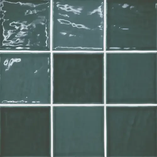 Ocean Teal · 4" x 4" wall tile product sample