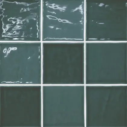 Ocean Teal · 4" x 4" wall tile product sample