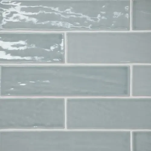 Misty Blue · 2.5" x 10" wall tile product sample