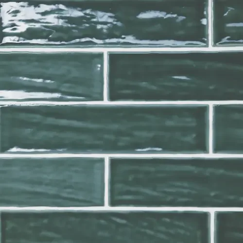 Ocean Teal · 2.5" x 10" wall tile product sample