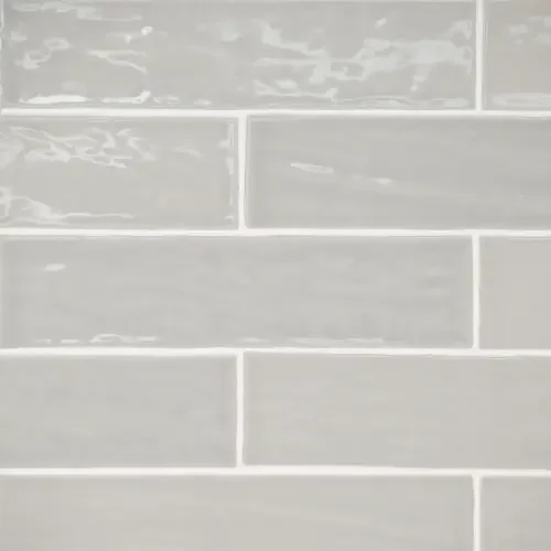 Pebble Gray · 2.5" x 10" wall tile product sample