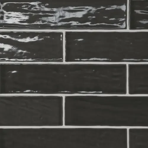 Black Sea · 2.5" x 10" wall tile product sample