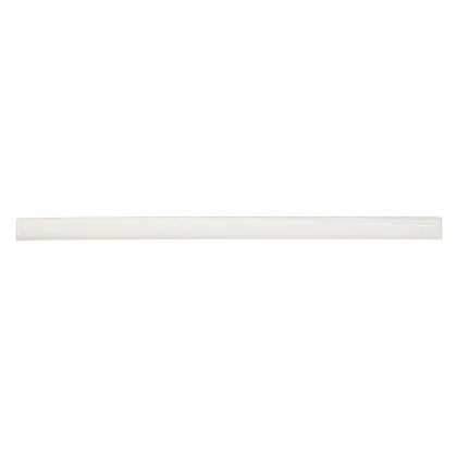Pearl White glossy ceramic jolly edge trim product photograph