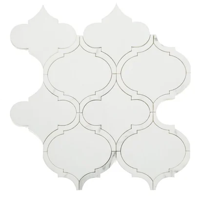 Alice Precious Bianco · 11.5" x 12" mosaic product sample