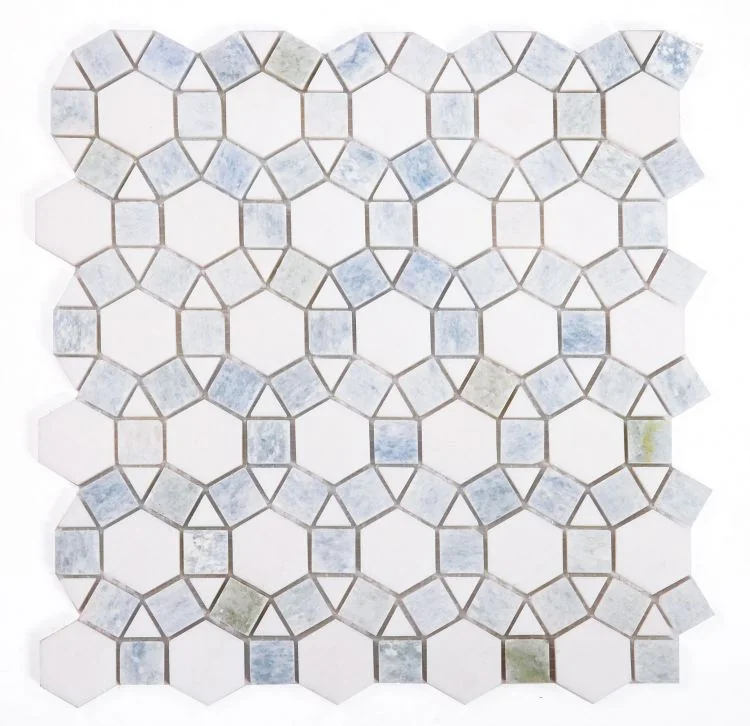 Aether Crystal Ocean · 11.5" x 12" mosaic product sample