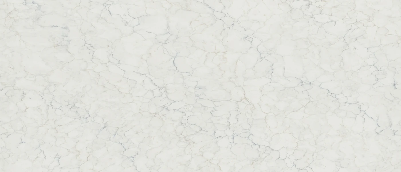 Calacatta Azulean polished slab photograph; color and pattern reference