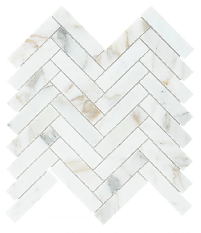 Herringbone Calacatta Gold Polished product photograph