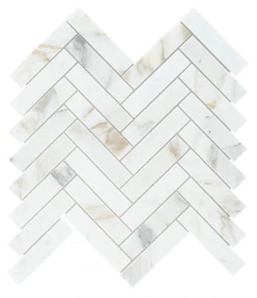 Herringbone Calacatta Gold Polished product photograph