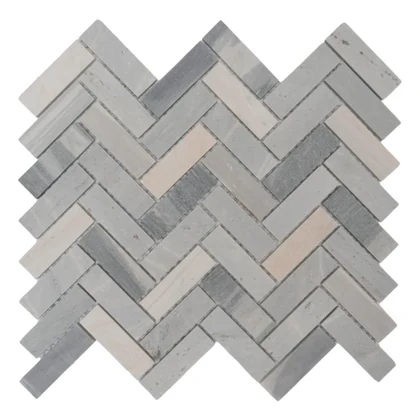 Herringbone Italian Blue product photograph