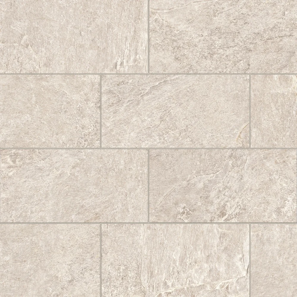 Alabaster matte porcelain field tile product photograph