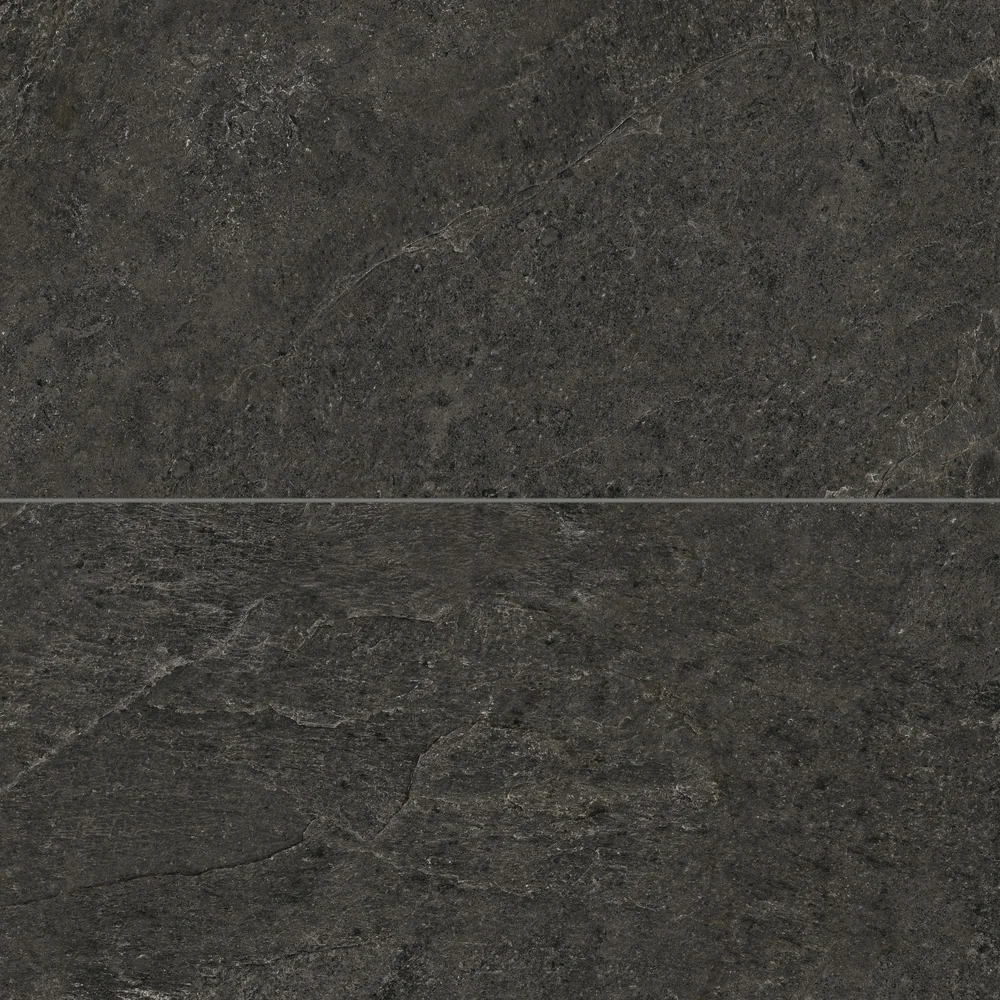 Slate matte porcelain field tile product photograph