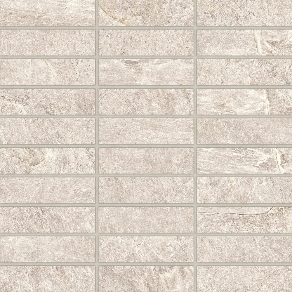 Alabaster matte porcelain mosaic product photograph