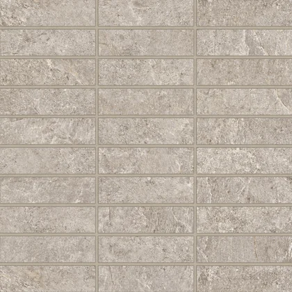 Pewter matte porcelain mosaic product photograph