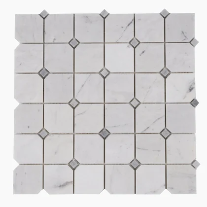 Clipped Square Milky White Honed product photograph
